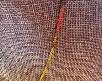 #102 - $550 - 18kt gold chain made in italy 6.32gr - 20"L