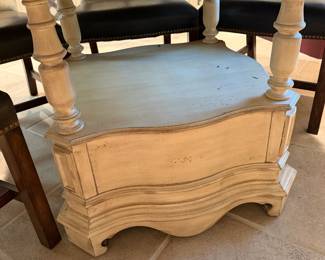 #66A - $450 - Dining table with building leave