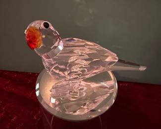 #187 - $34 - Swarovski Parrot
