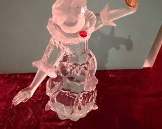 #142 - $50 - Swarovski Masquerade Columbine 2000 with plaque