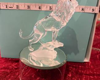 #152 - $70 - Swarovski Standing lion