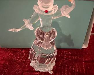 #142 - $50 - Swarovski Masquerade Columbine 2000 with plaque