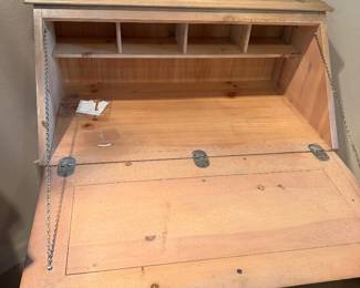 #65 - $220 - Pine slanted desk 32x17x40