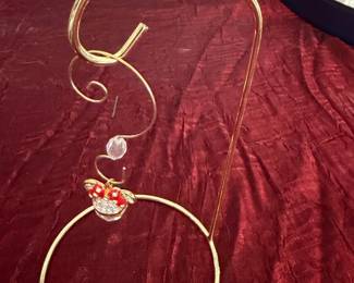 #198 - $70 - Swarovski Rare Disney galley Hanging Minnie Mouse ornament