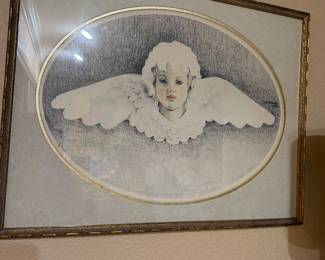 #79 - $50 - Angel print numbered & signed