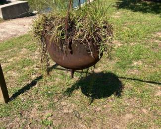 Huge Cast Iron Kettle