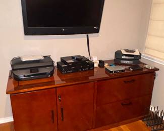 Desk credenza