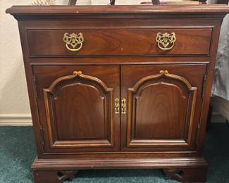 One of two Ethan Allen nightstands