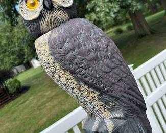 29 Owl SwivelHead Decoy Scarecrow