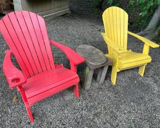 29 Poly Adirondack Chairs