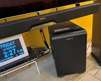 29 Klipsch RSB11 Reference Sound Bar With Wireless Subwoofer Audio System