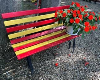 29 Short Outdoor Bench