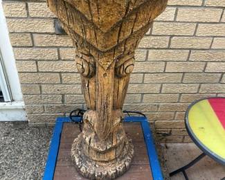 29 Tiki Cast Stone Fountainette
