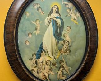 29 Immaculate Conception Of The Virgin Mary Devotional Print