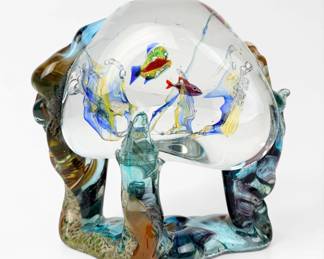 Murano Art Glass Aquarium