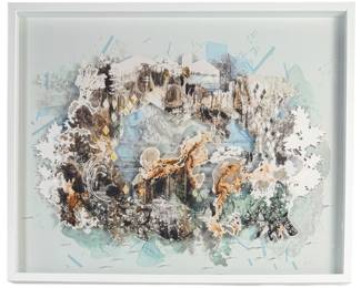 Gregory Euclide "Owning My Privilege in Naming Your Wilderness" Mixed Media Print