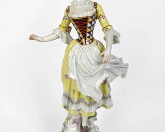 Meissen "Columbina" Porcelain Figure