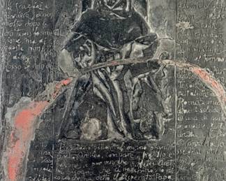 Miguel Zapata "Untitled" Mixed Media Wall Relief