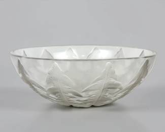 Lalique "Dandelion" Glass Bowl