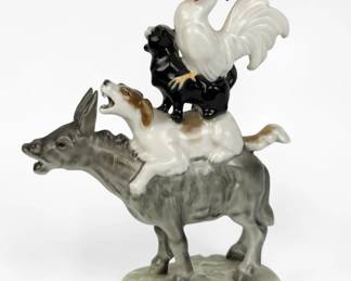 Lorenz Hutschenreuther "Musicians of Braemon" Porcelain Figure