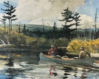 Chet Reneson "Sly Brook Natives" Print