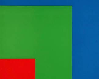 Ellsworth Kelly 1974 Walker Exhibition Poster