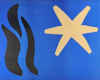 After Alexander Calder "Fetes" Lithograph