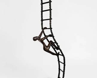 Tolla Inbar "Ambition" Bronze Sculpture