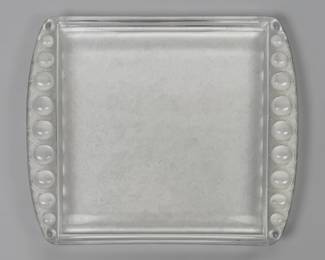 Lalique "Ermitage" Glass Tray