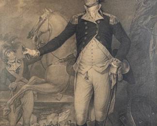 Thomas Cheesman After John Trumbull "General Washington" Engraving
