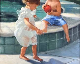 Don Kettleborough 'Summer Day' Oil on Canvas