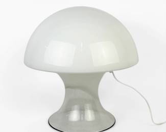 MCM Italian Murano Glass Mushroom Table Lamp