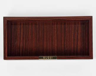 Gucci Rosewood Laminated Catchall