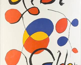 Alexander Calder "Albi" Lithographic Poster