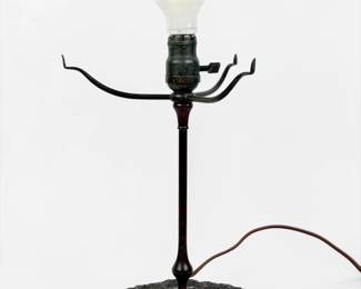 Tiffany Studios Queen Anne's Lace Bronze Lamp Base