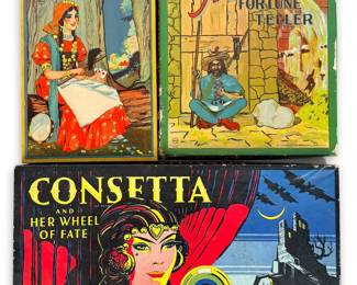 (3) Vintage Fortune Telling Games