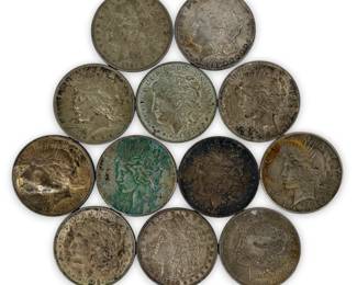 (12) Silver Dollars