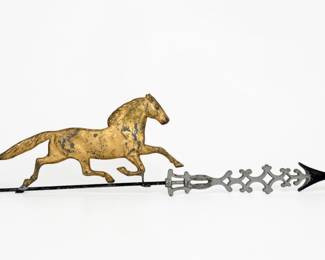 Antique Galloping Horse Weathervane