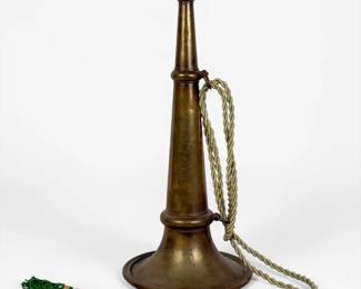 Antique Brass Firemans Trumpet