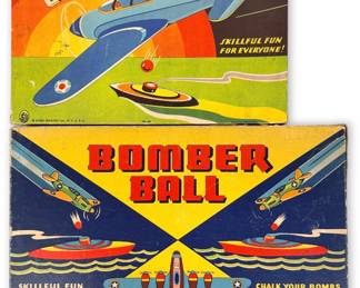 (2) Vintage "Bomber Ball" Games