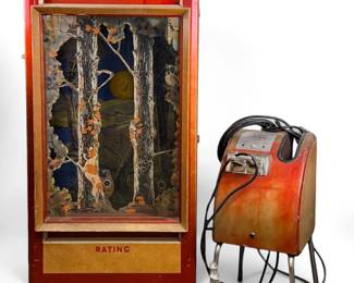 Vintage Seeburg "Coon Hunt" Light Gun Arcade Game