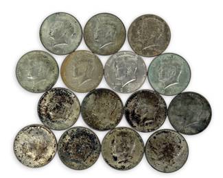 (15) Silver Half Dollars