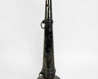 Antique Silverplated Firemans Trumpet