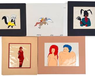 Group of Original Animation Cels