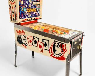 Vintage "Card Whiz" Electro-Mechanical Pinball Machine