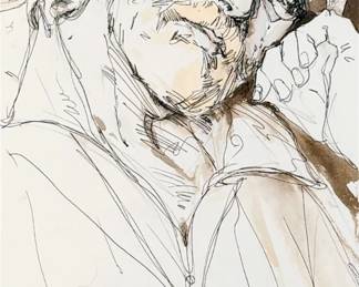Michael Zulli "Desstruction" Ink and Graphite on Paper