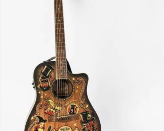 Fender T-Bucket 300-CE Vince Ray Voodoo Acoustic-Electric Guitar