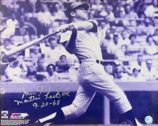 Signed Limited Edition Mickey Mantle Photograph