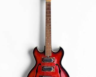 1960s Kingston Semi-Hollowbody Electric Guitar