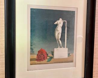 Edward Landon signed serigraph